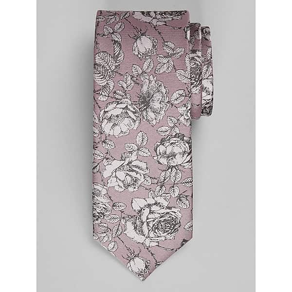 Egara Men's Briar Rose Tie Pink - Size: One Size