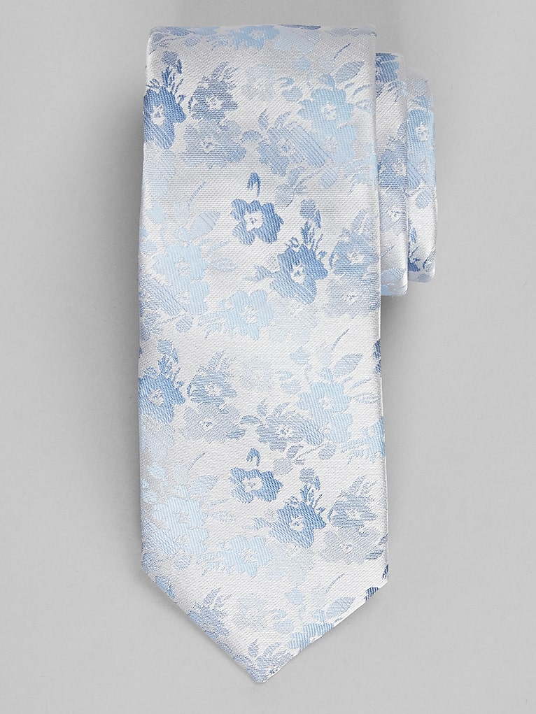 Egara Snowy Floral Tie