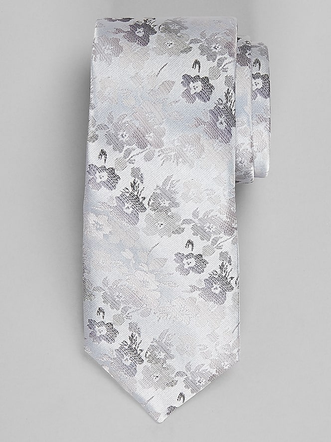 Egara Snowy Floral Tie