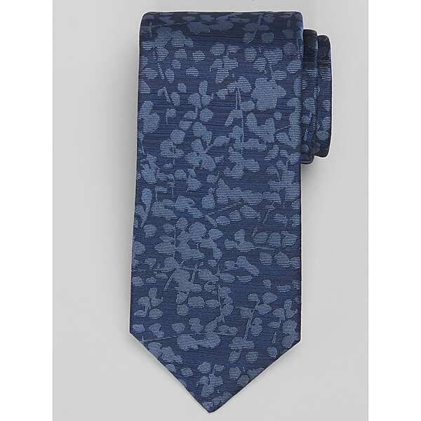 Calvin Klein Mens Acheson Floral Tie Blue - Size: One Size