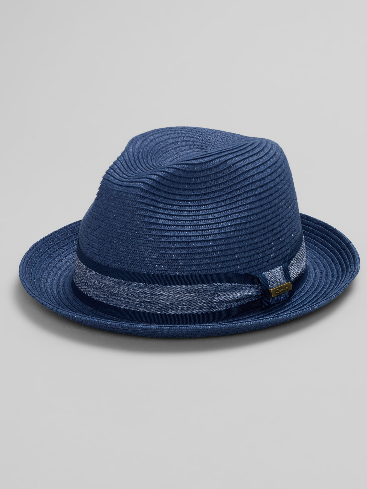 Herringbone Band Fedora Hat