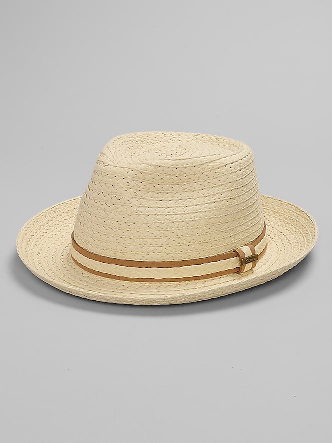 Biltmore Woven Crown Fedora Hat