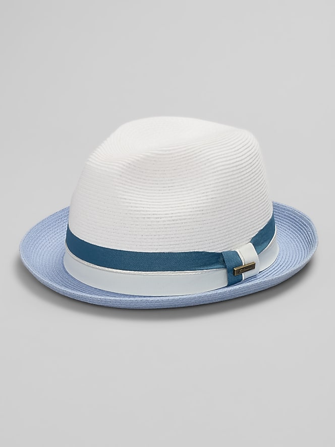 Biltmore Two-Tone Paper Braid Fedora