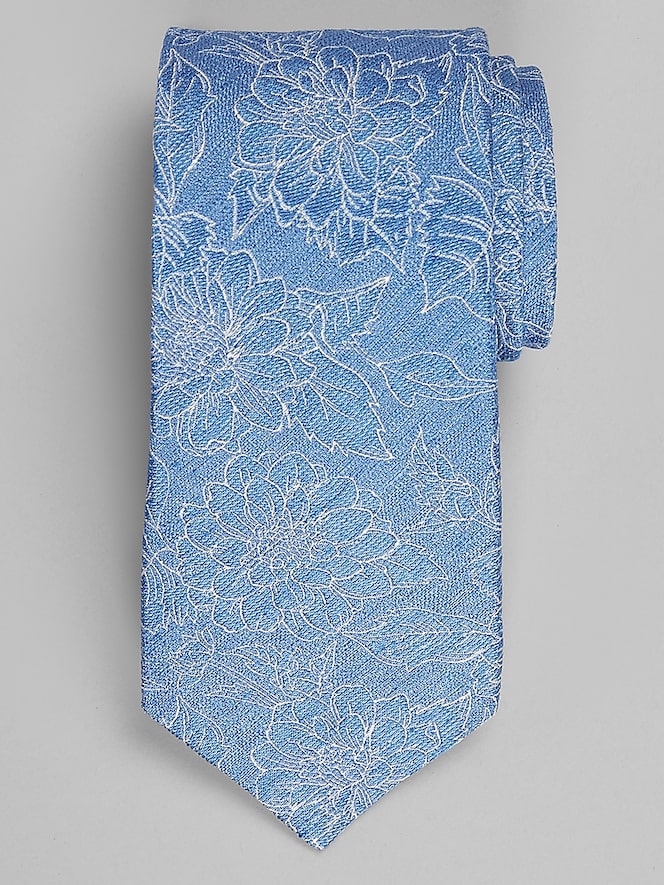 Joseph Abboud Floral Silhouette Tie