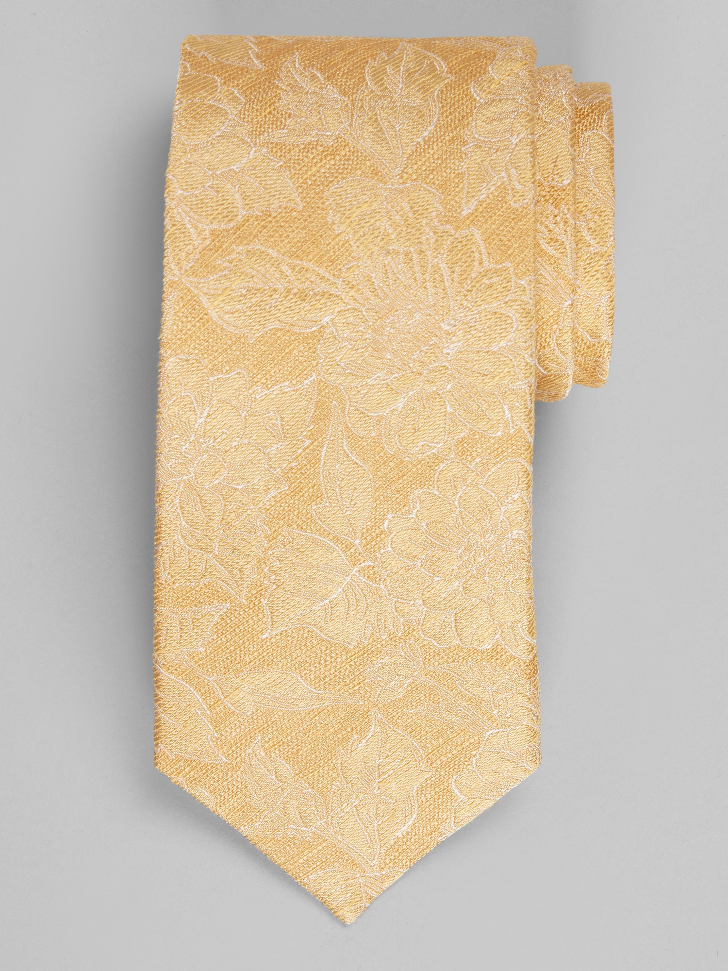 Floral Silhouette Tie