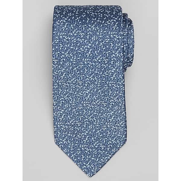 Calvin Klein Men's Barilla Floral Tie Navy - Size: One Size