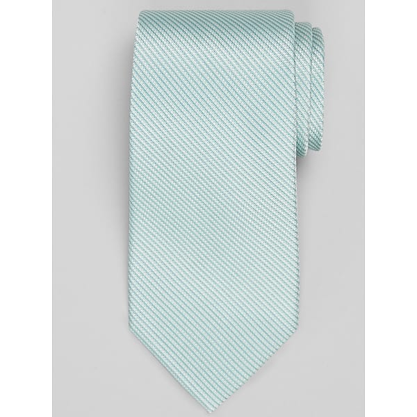 Calvin Klein Men's Galica Stripe Tie Green - Size: One Size