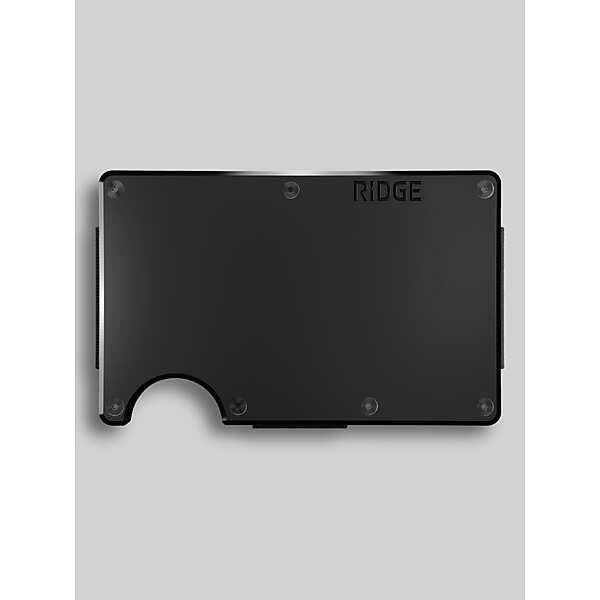 Ridge Wallet Llc Men's Minimalist Cash Strap Wallet Royal Black - Size: One Size