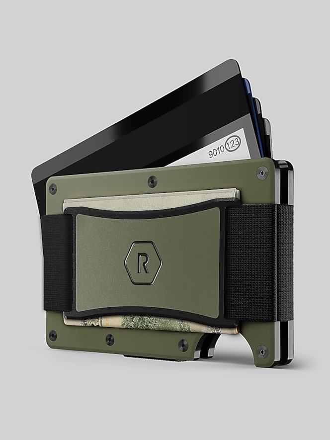 Ridge Wallet Llc Minimalist Cash Strap Wallet, Matte Olive - Image 2 of 6