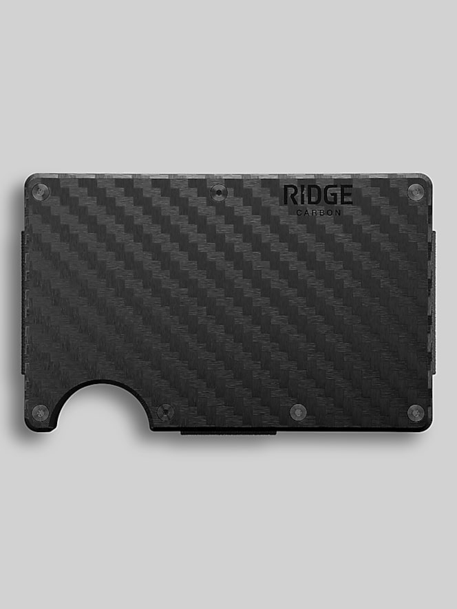 Ridge Wallet Llc 2.0 Carbon Fiber Minimalist Cash Strap Wallet
