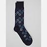 Joseph Abboud Diamond Geo Dress Socks, 1-Pair