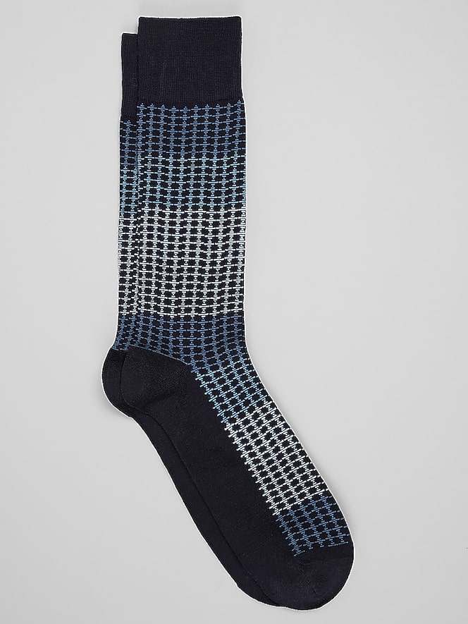 Joseph Abboud Ombre Geo Socks, 1-Pair