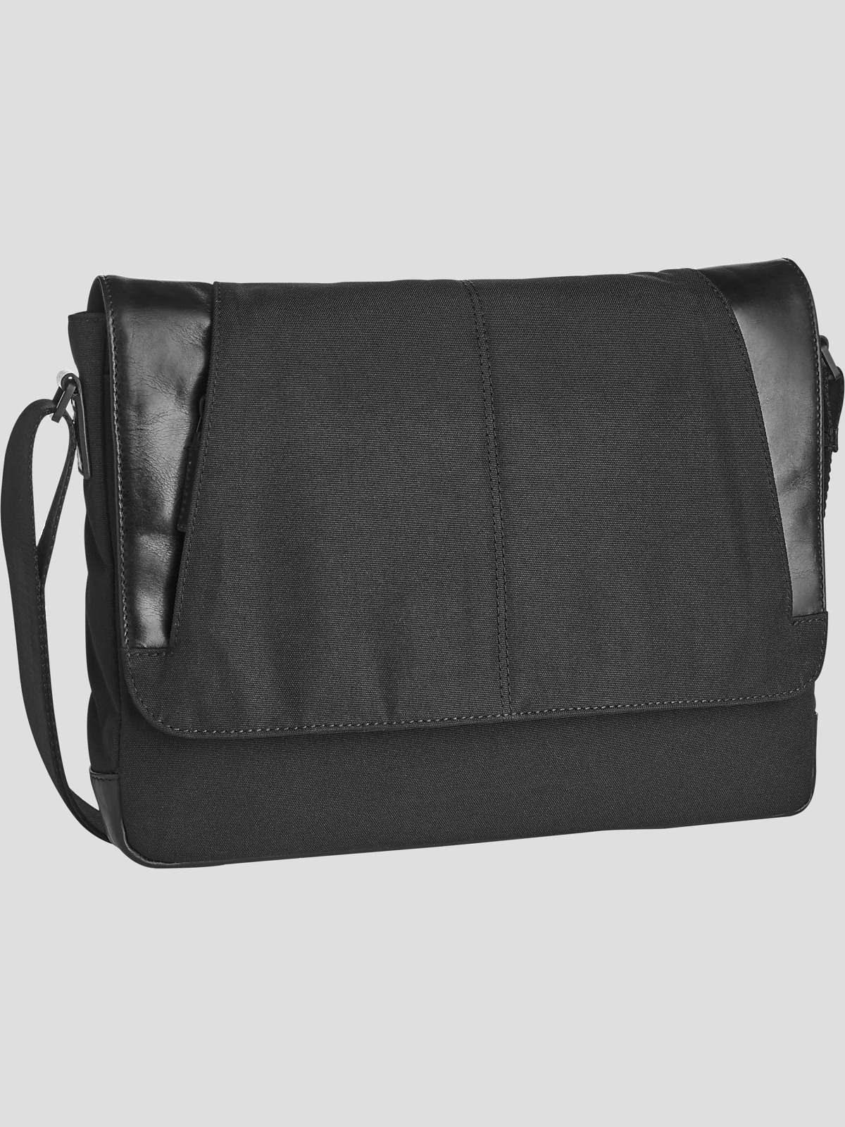 JOE Joseph Abboud Canvas Leather Messenger Bag Gifts Men's Wearhouse