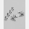 Pronto Uomo Deco Cufflink & Stud Set