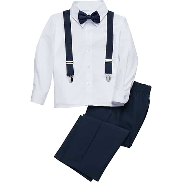 Peanut Butter Collection Toddler Boys Tuxedo Set Blu Barntux - Size: Size 4 TMW8RAVSZ401
