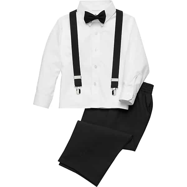 Peanut Butter Collection Toddler Boys Tuxedo Set Blk Barntux - Size: Size 4 TMW8RAVSZ402