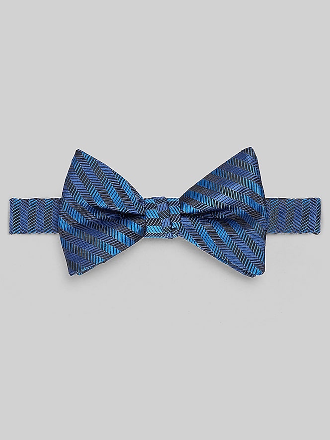 Egara Tonal Houndstooth Pre-Tied Bow Tie