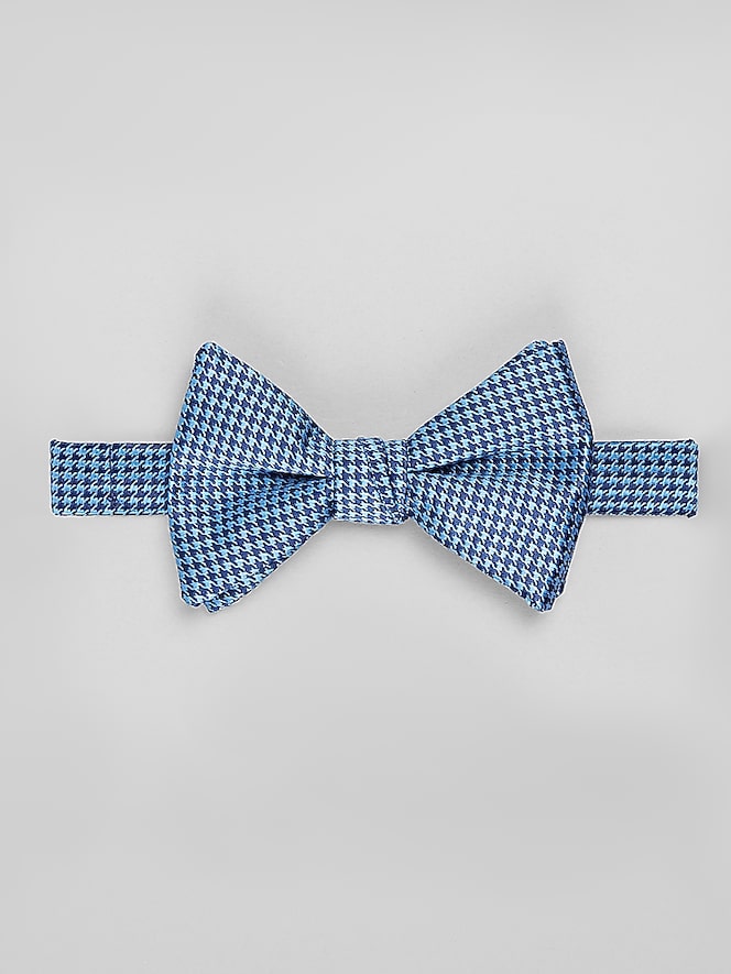 Egara Tonal Houndstooth Pre-Tied Bow Tie