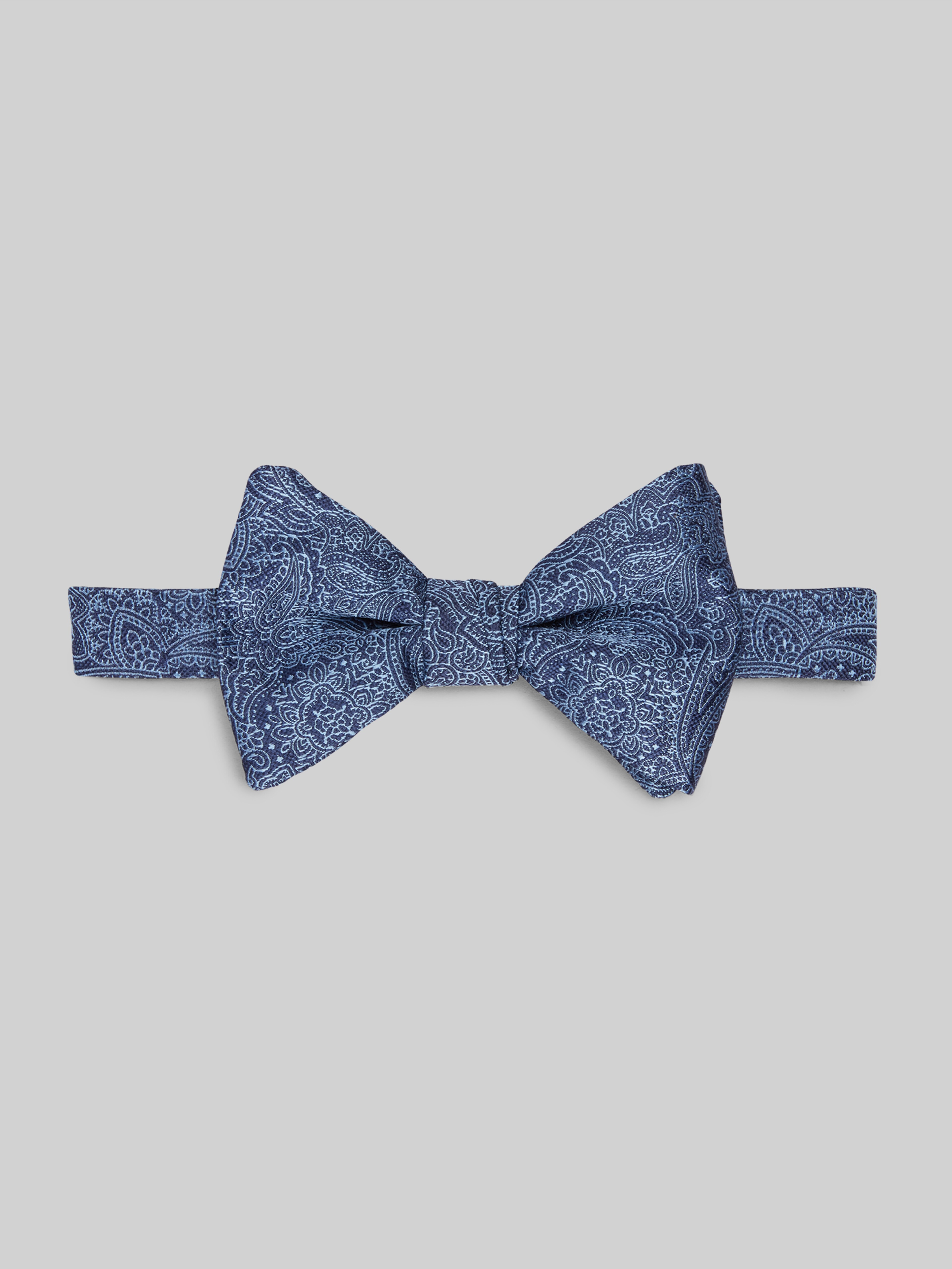 Etched Modern Paisley Pre-Tied Bow Tie