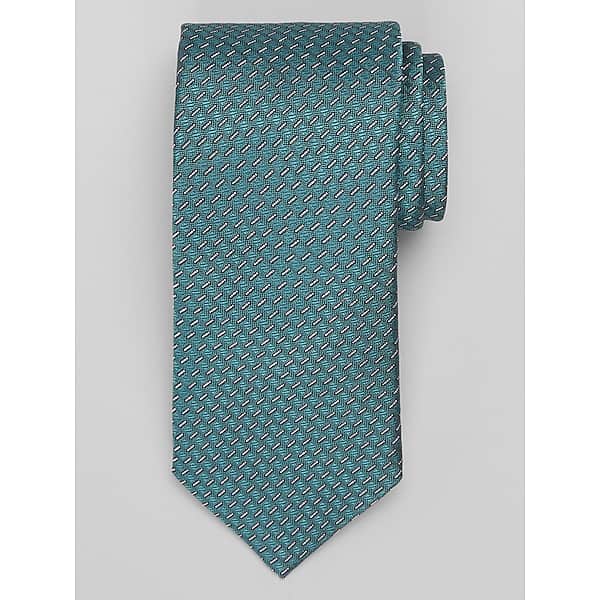 Awearness Kenneth Cole Men's Tidbit Stripe Tie Green - Size: One Size