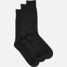 Pronto Uomo Solid Bamboo Blend Socks, 3-pack