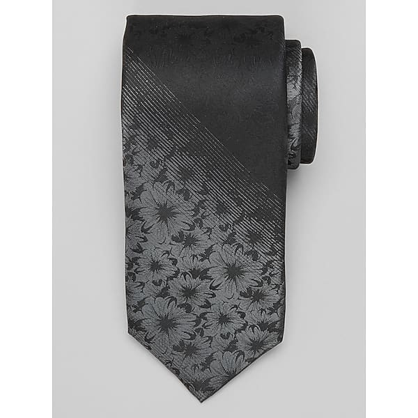Awearness Kenneth Cole Men's Fireworks Tie Black - Size: One Size
