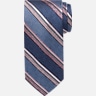 Pronto Uomo Narrow Diagonal-Stripe Silk Tie
