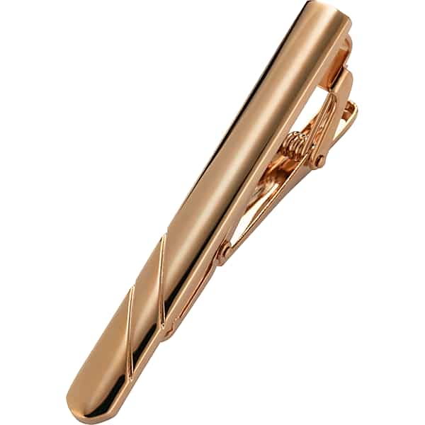 Pronto Uomo Men's Minimalist Tie Bar Gold - Size: One Size - Only Available at Men's Wearhouse TMW8UAH80016