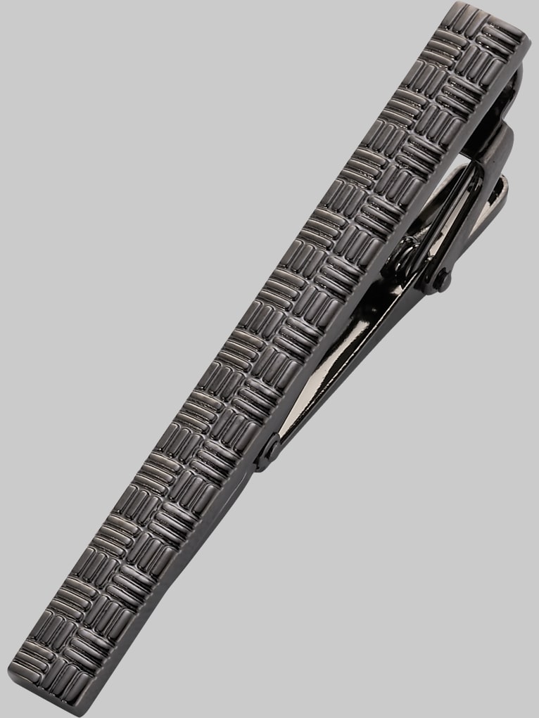 Pronto Uomo Engraved Woven Tie Bar