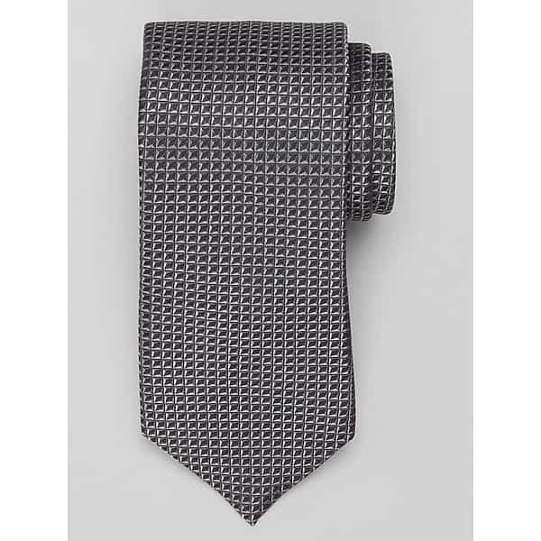 Awearness Kenneth Cole Men's Wolverine Neat Tie Black - Size: One Size