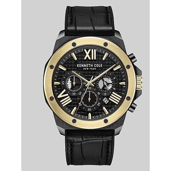 Kenneth Cole Men's Dress Sport Watch Black - Size: One Size