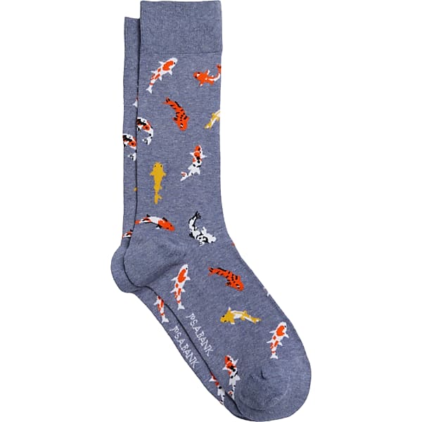 Egara Men's Socks 1-Pair Koi Fish - Size: One Size