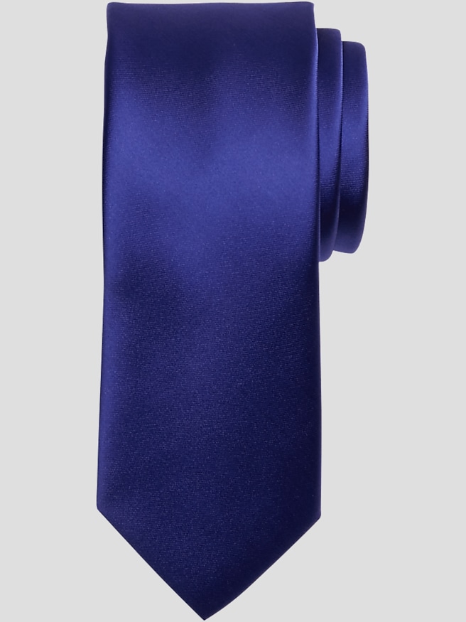 Royal Blue Tapestry Skinny Necktie Royal Blue Tapestry Skinny Necktie