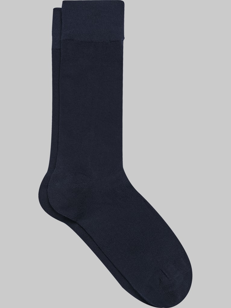Egara Solid Dress Socks, 1-pair