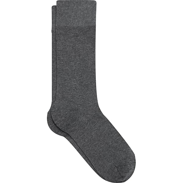 Egara Men's Socks 1-Pair Charcoal - Size: One Size
