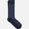Egara Grid Dress Socks, 1-Pair