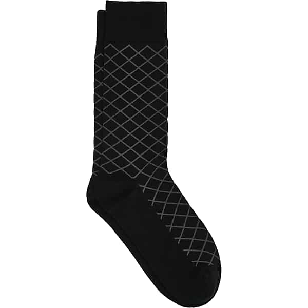Egara Men's Socks 1-Pair Black Diamond - Size: One Size