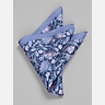 Joseph Abboud Textural Blooms Silk Pocket Square