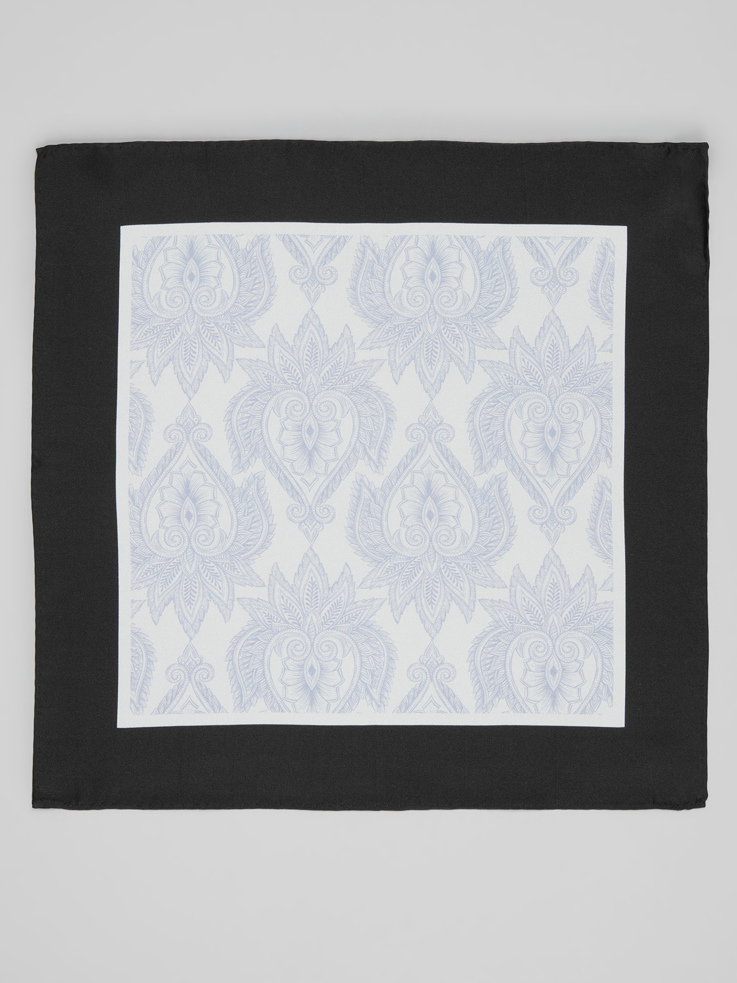 Baroque Pine Floral Pocket Square