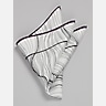 Joseph Abboud Linear Abstract Leaf Pocket Square