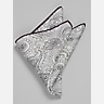 Joseph Abboud Linear Paisley Pocket Square