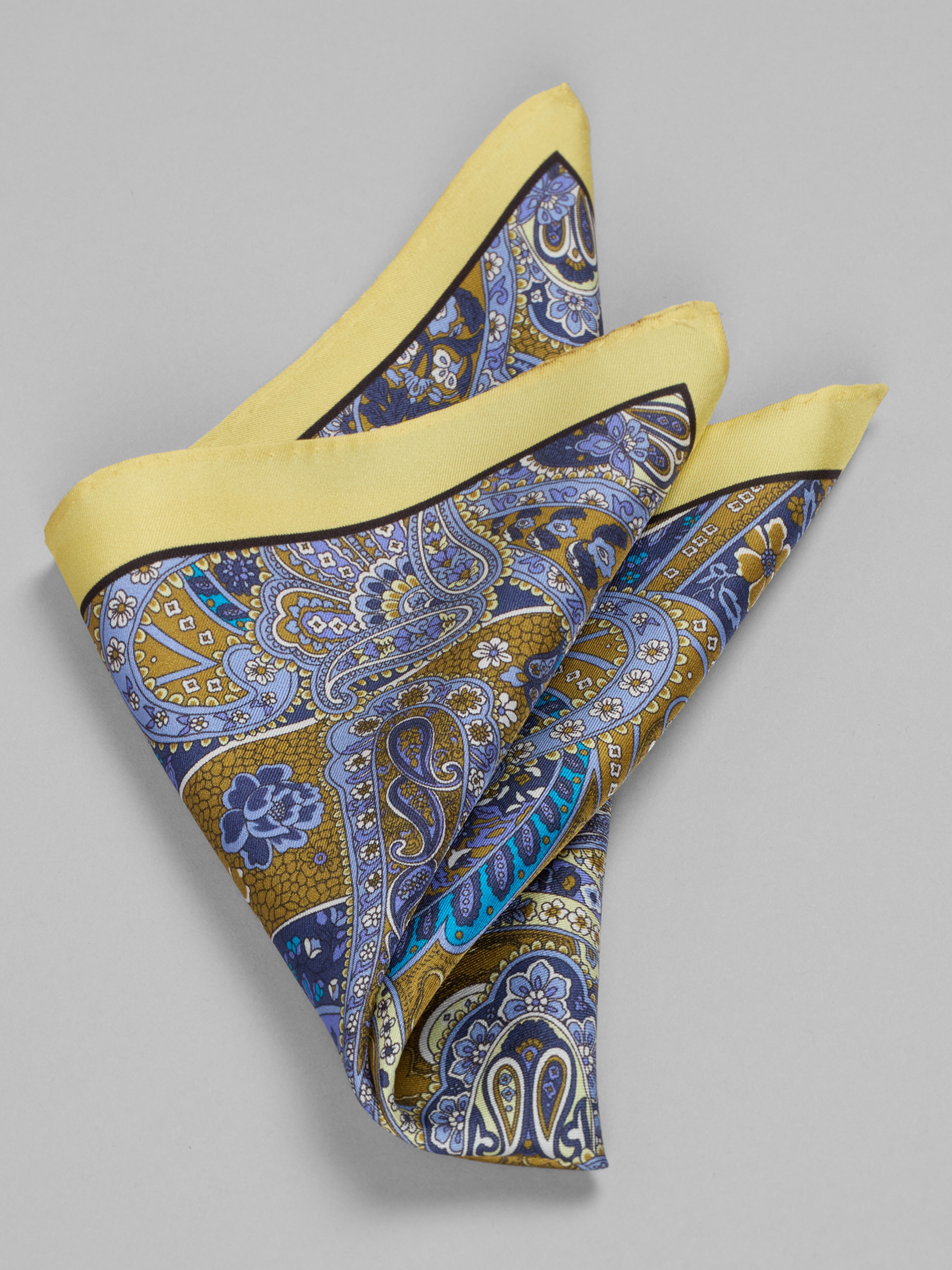 Masterful Paisley Pocket Square
