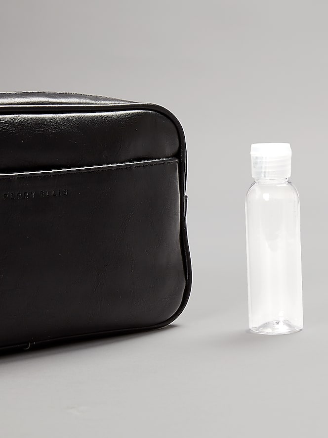 Perry Ellis Double Ziptop Travel Kit