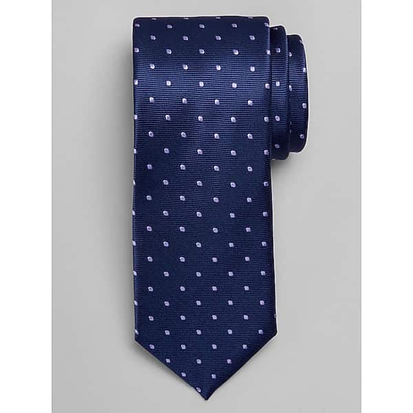 Joseph & Feiss Men's Dot Tie Navy - Size: One Size