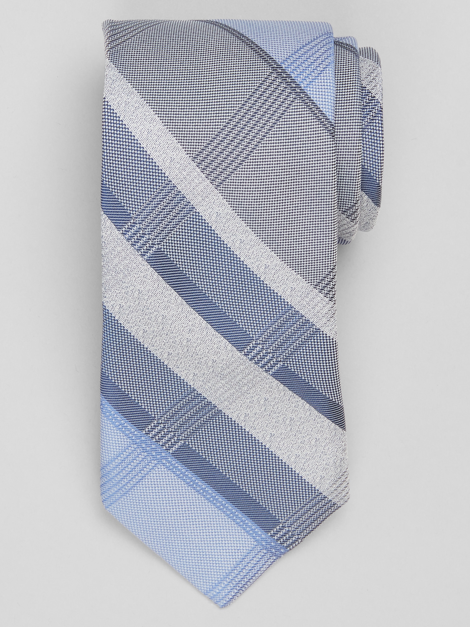 Natte Sable Plaid Tie