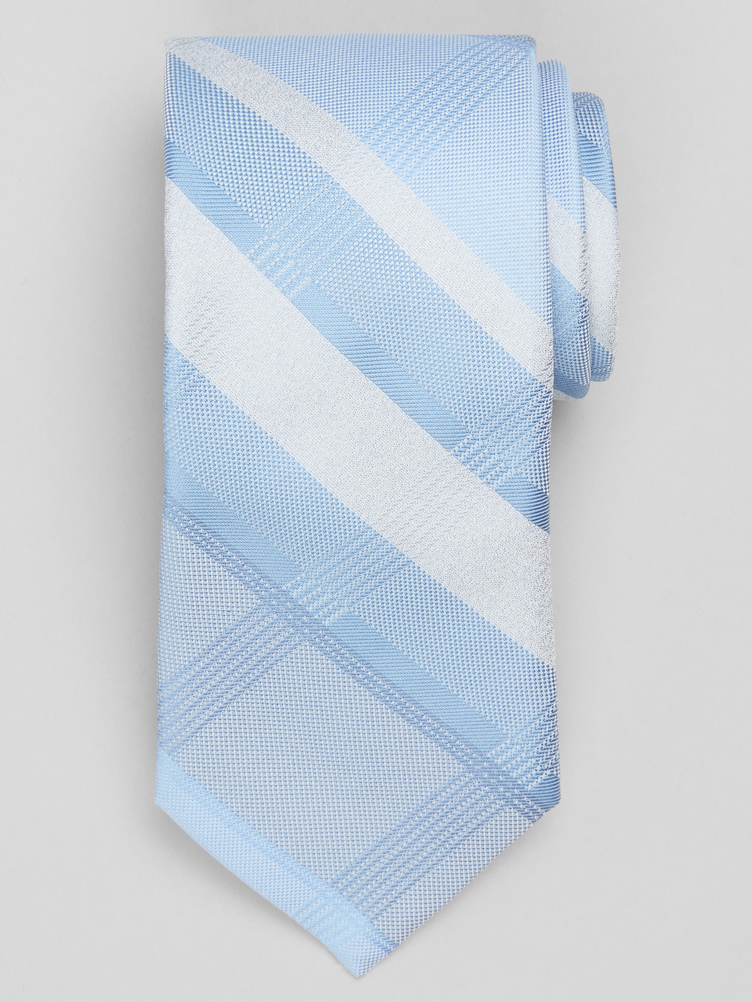 Natte Sable Plaid Tie