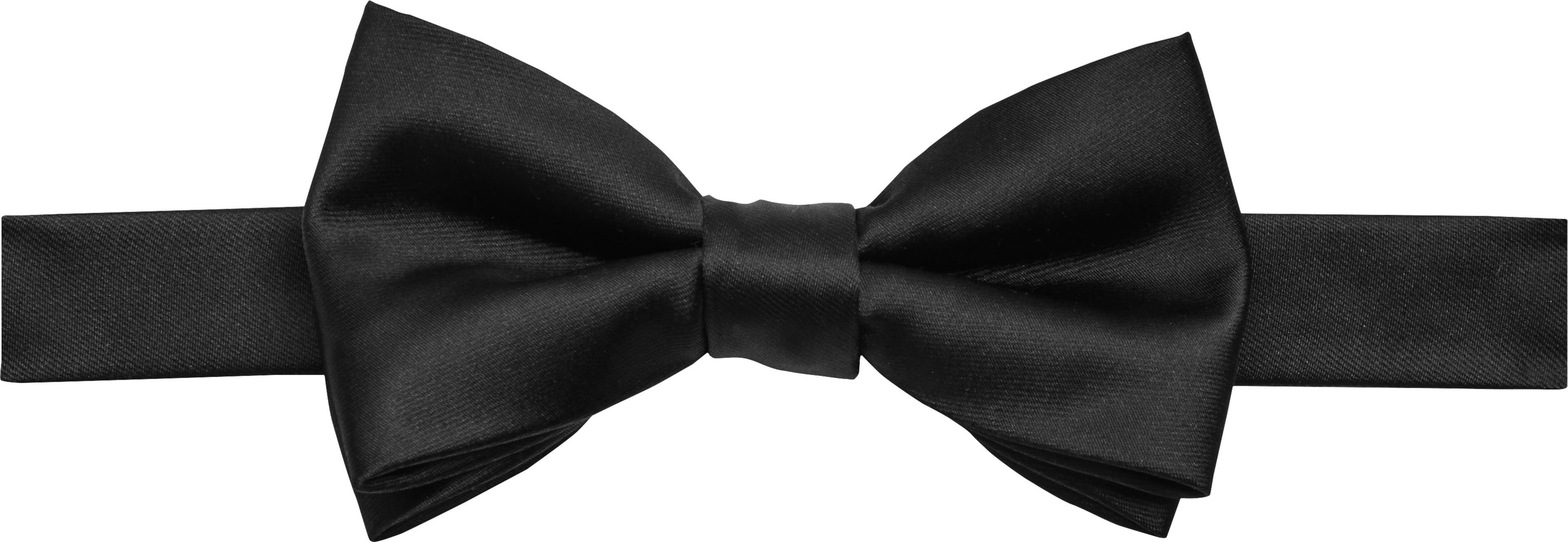 Solid Formal Pre-Tied Bow Tie