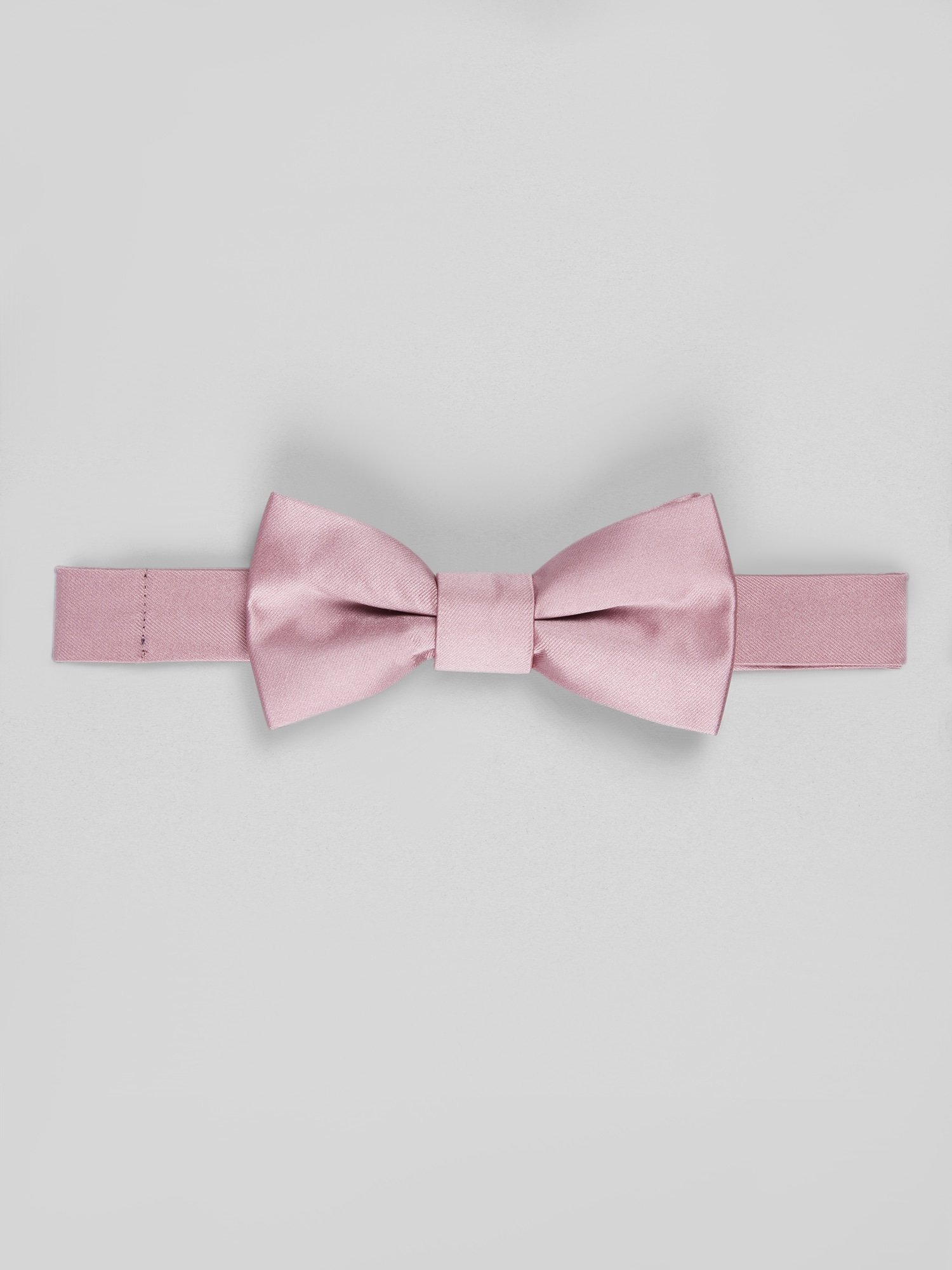 Solid Pre-Tied Bow Tie