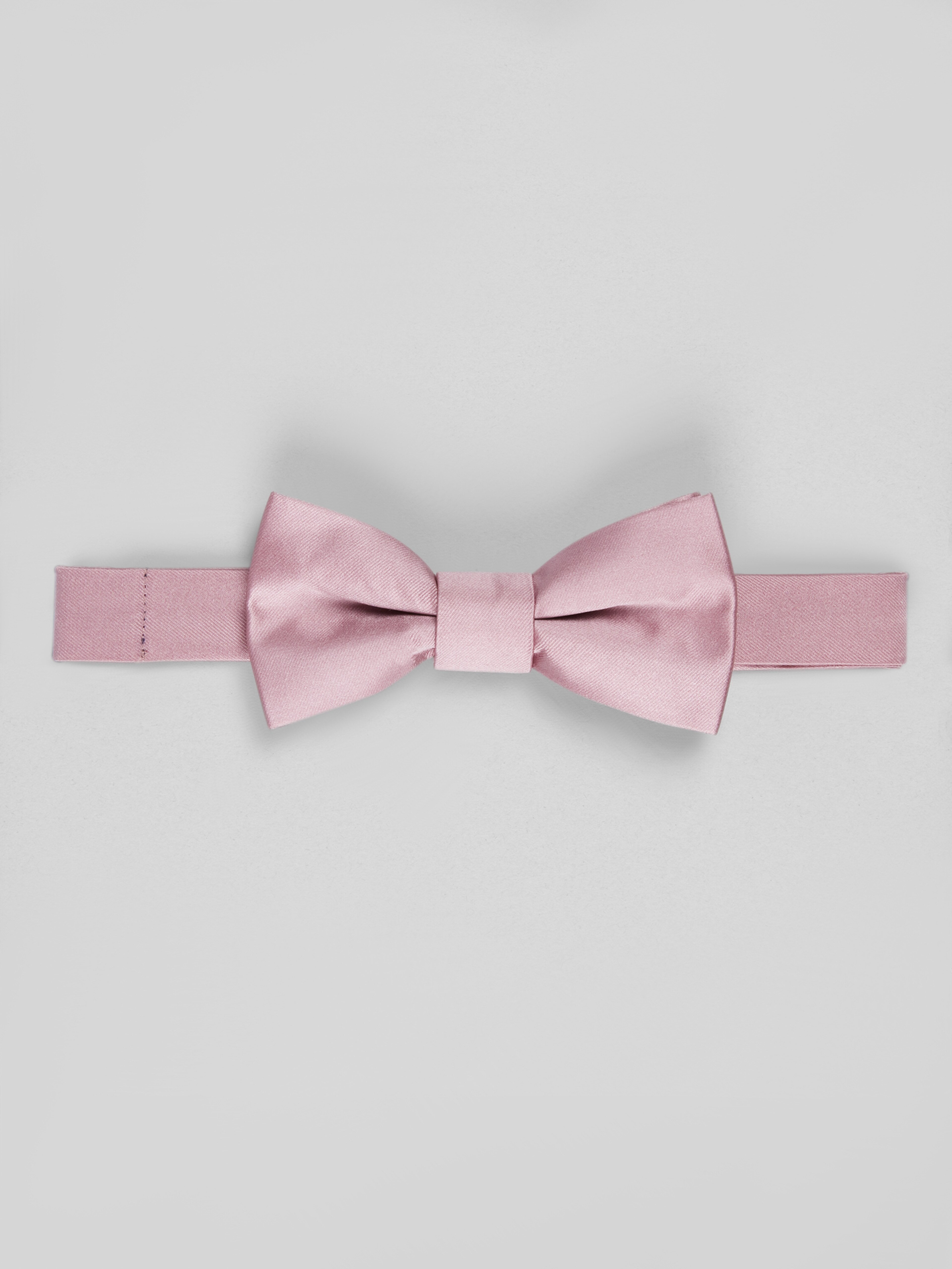 Solid Pre-Tied Bow Tie