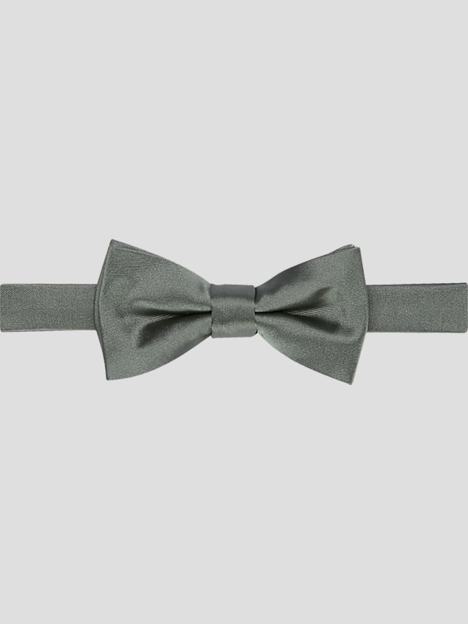 Egara Men's Solid Formal Pre-Tied Bow Tie , Jadeite / Green